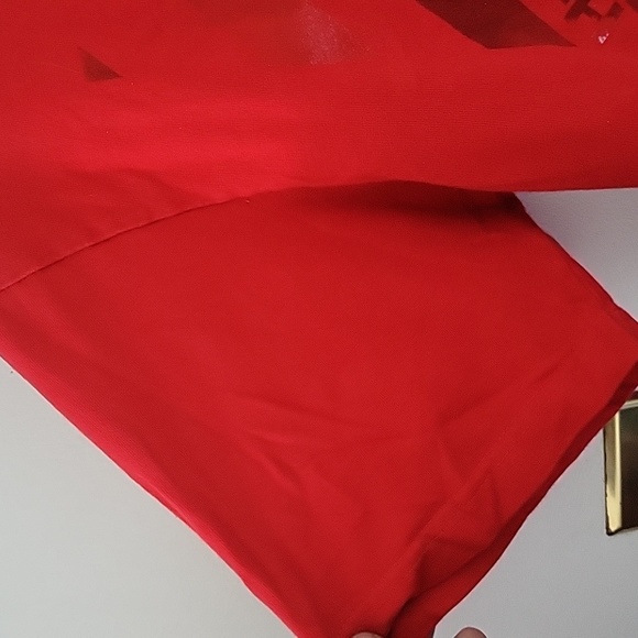 Hurley men's regular fit color red black white size L - Picture 2 of 8